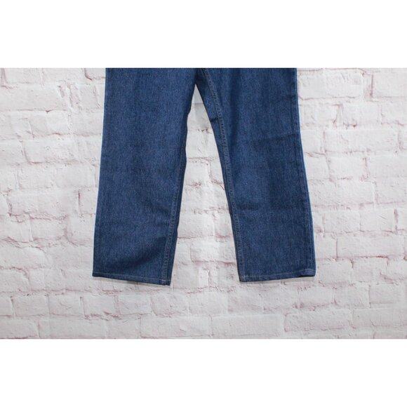 LL Bean Double L Jeans Classic Fit Straight Leg Dark Wash 31x29 - Picture 3 of 11